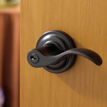Baldwin Estate 5255 Keyed Entry Wave Lever - Click Image to Close