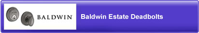 Baldwin Estate Deadbolts