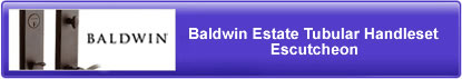 Baldwin Estate Tub. Escutcheon
