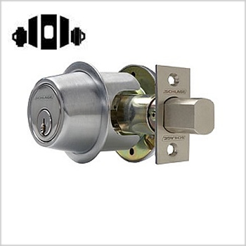 Schlage Commercial B562P Double Cylinder Deadbolt - Click Image to Close