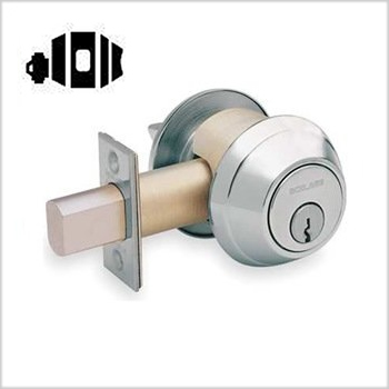 Schlage Commercial B663P Classroom Deadbolt - Click Image to Close