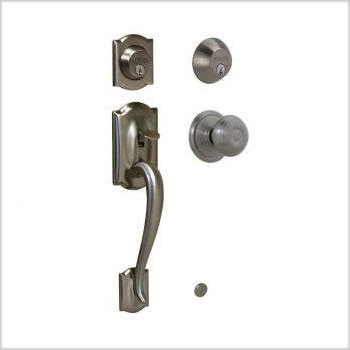 Schlage Camelot (CAM) Double Cylinder Handleset - Click Image to Close