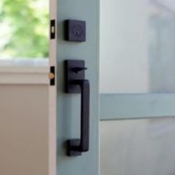 Emtek Modern Brass Tub Handleset : eLocksets, Shop Door knobs