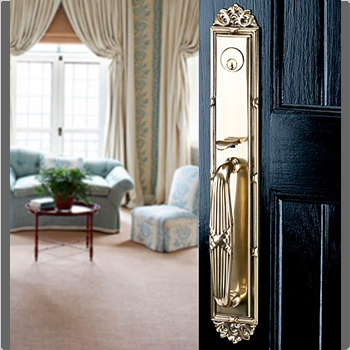 Emtek Brass Imperial Handleset Emtek Brass Imperial Handleset