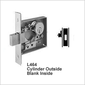 Schlage Commercial L464P Single Cylinder Deadbolt w/ Blank Int.