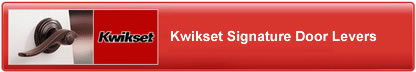 Kwikset Signature Series Levers