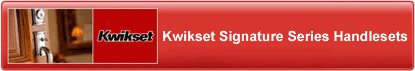 Kwikset Signature Ser Handlesets