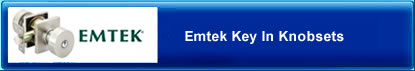 Emtek Key-In Knobsets