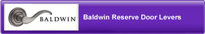 Baldwin Reserve Door Levers